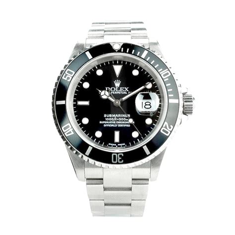 Rolex 16610 submariner chisholm hunter